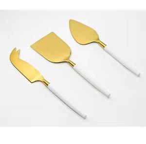 Juego de cuchillos para queso de palmera de Venta caliente de 3 herramientas para queso de acero inoxidable cuchillos de cocina y accesorios - Product Image 2