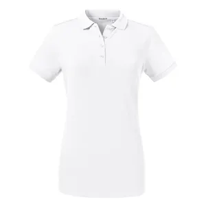 Polo ajusté extensible pour femmes, merchandising d'entreprise, polos promotionnels - Product Image 1