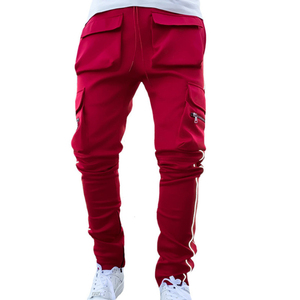 Pantalones Deportivos de Alta Calidad, Ligeros, Ajustados, Bordados en Lona, para Hombre, Casuales, con Bolsillos Personalizados, Estilo Cargo, Último Modelo - Product Image 5