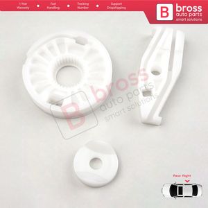 Soportes deslizantes de reparación de regulador de ventana de coche y puerta trasera derecha de rueda para New Beetle Cabriolet 2003-2010 Bross - Product Image 5