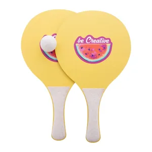 CreaShot Racchetta da Spiaggia Ecologica, Gadget Innovativi Eco-Friendly per Giochi da Spiaggia - Product Image 1