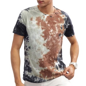 Camiseta Deportiva Unisex de Algodón/Bambú Tejido de 300g, Ecológica, de Corte Holgado con Diseño Liso Teñido con Hilo - Product Image 1