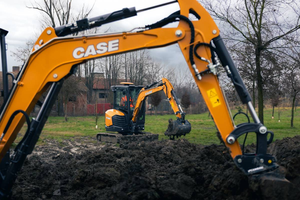 Nueva Miniexcavadora CX300 de 4 Toneladas con Motor Yanmar, Capacidad de Cucharón de 0.2m, Potencia de 20kW y Componentes Hidráulicos - Product Image 2