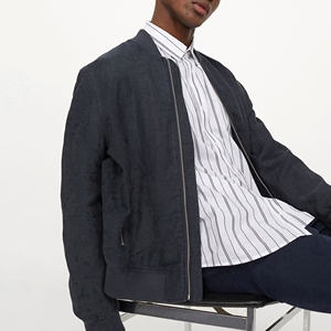 Nouvelles expéditions rapides hiver Style d'affaires blouson aviateur une pièce épaissi doublé polaire pour hommes Service OEM OEM personnalisé OEM - Product Image 5