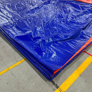 Rouleau de bâche en PE bleu / orange, haute résistance, grande capacité, couleur au choix, taille au choix, toile imperméable - Product Image 1