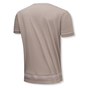 ODM 65% algodón 35% poliéster deportes camiseta Logotipo de impresión personalizada secado rápido transpirable Fitness Factory camiseta para hombres - Product Image 3