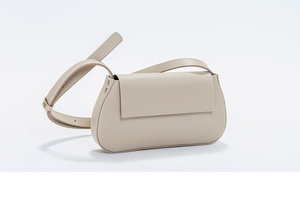 กระเป๋าสะพายพาดลำตัวหนังแท้สำหรับผู้หญิงแนววินเทจคลาสสิกกระเป๋าสะพายข้าง LCBB-0132หนังวัวแฟชั่น - Product Image 6