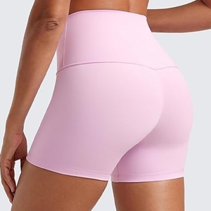 Nouveau 2025 Short de yoga Short de yoga taille haute pour femme Leggings respirants de haute qualité, short sans couture - Product Image 5