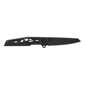 Coltello con serratura Wallis K900384 con manico e clip in alluminio nero - Product Image 4