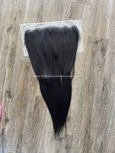 Vente en Gros Perruques Lace Front en Cheveux Humains Vierges Bruts et Lisses avec Lace Frontale HD Intégrale Transparente - Product Image 3