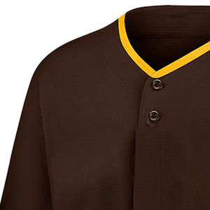 Uniformes de béisbol impresos con logotipo personalizado hechos en fábrica Diseño único Ropa deportiva unisex para adultos Hecho de poliéster - Product Image 6