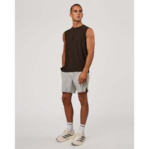 Camiseta sin mangas con capucha transpirable Cadence MicroMotion para hombre, para culturismo y gimnasio, talla XL, poliéster liso - Product Image 6