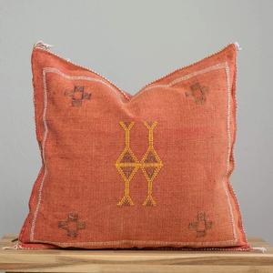 Grossiste Cactus Marocain Coton Fait main Housses de coussins décoratifs Maison Cactus Soie Coton Coussins Kelim - Product Image 3