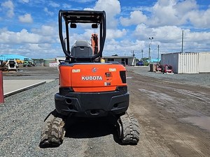 Máquina excavadora de excavadora pequeña con motor Kubota de 2,5 toneladas bastante usada, Mini Excavadora hidráulica, microexcavadora de ingeniería con CE EPA - Product Image 5