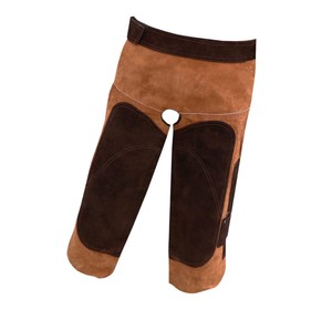 Delantal de trabajo de protección ajustable reutilizable para herradores de animales grandes de cuero de primera calidad de TARIQ MFG CO CE ISO EU - Product Image 3