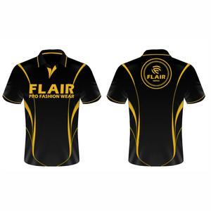 Gran oferta de algodón 100% para hombre, camiseta Polo personalizada de buena calidad, Color sólido, estilo informal, patrón, 180g, tela, peso frontal - Product Image 3