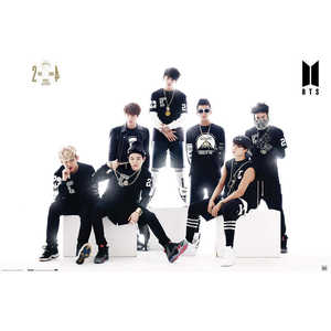 โปสเตอร์ BTS สไตล์โมเดิร์น ดีไซน์ขาวดำ - Product Image 1