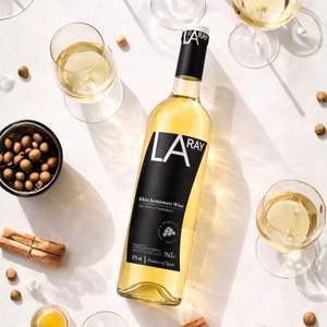 Laray - Vin blanc semi-doux Airen Macabeo 11% ABV Vin blanc espagnol 750ml - Product Image 3