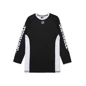 Custom Logo Breathable Jiu Jitsu <b>Rashguard</b> Long Sleeve <b>BJJ</b> Compression Shirt MMA Grappling Top for Men Made in Pakistan UPF50+ - Product Image 4