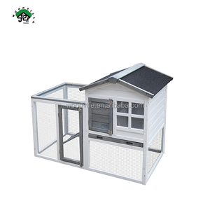 <span class=keywords><strong>Cage</strong></span> pour lapin d'arrière-cour Clapier à lapin en bois à deux étages avec <span class=keywords><strong>cage</strong></span> de course - Product Image 6