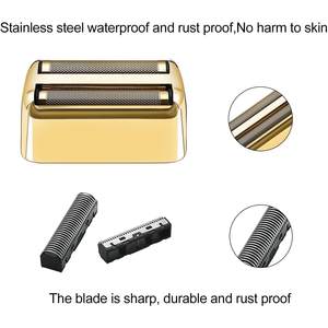 Kit de Repuesto de Láminas Dobles y Triples para Afeitadoras Eléctricas, Idioma de Funcionamiento Alemán, para Uso en Cara y Cuerpo, Lavable - Product Image 5