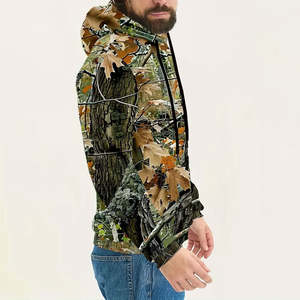 Sweat à capuche polaire coupe-vent et respirant pour homme, personnalisable, pour la chasse en plein air aux oiseaux aquatiques et au canard - Product Image 4