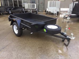 10×5 Heavy Duty Hydraulic Tipper <b>Box</b> <b>Trailer</b> for Sale | High Sides - Product Image 2