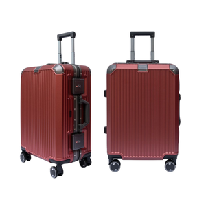 Quality 8003 Pc Aluminum Frame Suitcase Luxury Suitcase 4 Wheels Trolley Travel Luggage 360-Degree Rotating Wheel Hung Phat - Product Image 1