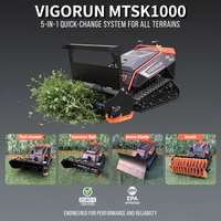 Vigorun MTSK1000 Porte-outils personnalisable, débroussailleuse forestière et chasse-neige à fléaux interchangeables de 1000 mm, logo/couleur OEM en promotion