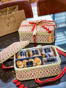 Boîte-cadeau en bambou artisanale du Vietnam, emballage en matériau naturel, idéale pour les fêtes du Tet et la marque de luxe écologique - Product Image 6