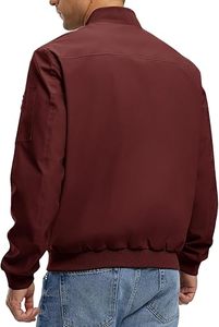 Blouson Bomber Léger pour Homme, Mode Casual, Style Chic, Coupe-Vent, Blouson Léger de Haute Qualité, Blouson Bomber Grande Taille - Product Image 3