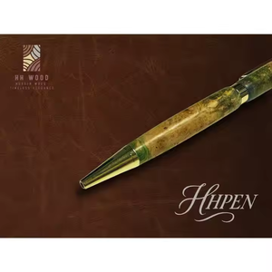 Elegante bolígrafo de madera hecho a mano de 0,7mm de Vietnam color café para regalo de oficina y uso promocional - Product Image 5