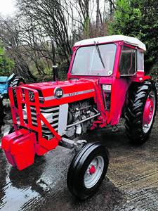 รถแทรกเตอร์ล้อ MF188มือสองมีส่วนประกอบหลักกระปุกเกียร์ปั๊มมอเตอร์เครื่องยนต์ - Product Image 3