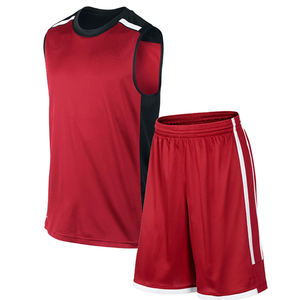 100% Polyester meilleure qualité basket-ball uniforme haute qualité sur mesure nouveau Design panier uniforme - Product Image 2