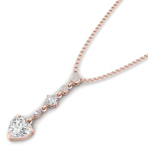 Colliers pendentifs en or massif 14K 18K certifiés GRA avec moissanite de REYES Manufacturer, pendentifs en forme de goutte, coupe cœur, bijoux fins - Product Image 2