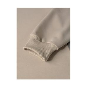 Sweat-shirt anti-rides en éponge pour hommes, pull-over décontracté à col rond et à manches longues et à épaules tombantes au meilleur prix - Product Image 4