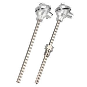 مجس درجة حرارة عالية الدقة ، مجس من الفولاذ المقاوم للصدأ Pt100 ، مجس حراري PT1000 بسلك Pt100 - Product Image 2