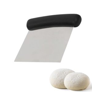 Espátula de cocina Flexible de acero inoxidable, 11x8,5 cm, multiusos, pan, Pizza, Pasta, masa, herramienta para hornear y repostería - Product Image 1