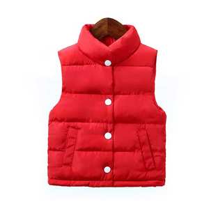 Chaleco de burbuja para niñas, abrigos de invierno, chaquetas de plumas - Product Image 1