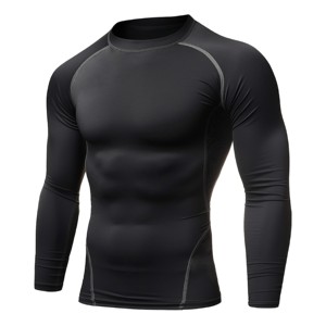 เสื้อรัดกล้ามเนื้อคอตตอนแบบกำหนดเองเสื้อยืดของผู้ชายเสื้อออกกำลังกายสำหรับเพาะกายยิมผื่น2025 - Product Image 3