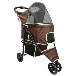 Dernier modèle de l'usine du Vietnam TH-PSP-095 poussette cage de marche chariot pour animaux de compagnie transporteur pour chiens meilleur prix produit de voyage pour animaux de compagnie - Product Image 1