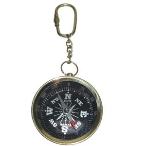 Diseño náutico, llavero de telescopio de latón, soporte de anillo, Mini reloj de diseño antiguo de latón, estilo Camping, nuevo diseño 2025 de alta calidad - Product Image 2