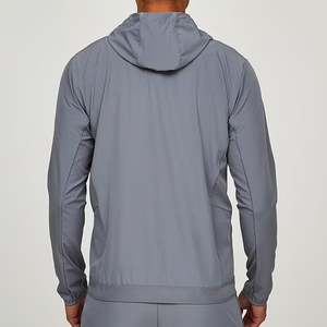 2025 Venta al por mayor de diseño personalizado cortavientos estilo ligero impermeable al aire libre correr senderismo chaqueta para hombres chaqueta para correr - Product Image 5