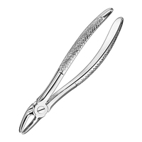 Pince d'extraction dentaire Daviers Forceps Extraccion Motif anglais Pince à dents pour petites molaires supérieures