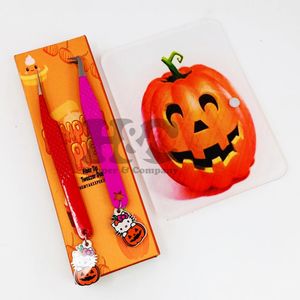 Nouvelles offres pince à épiler rose vif pointe argentée pour Extension de cils Logo privé pince à cils en vison durable carreaux de cils boîte à cartes - Product Image 6