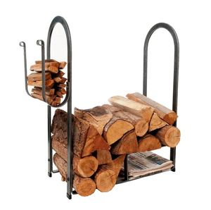New Handmade Solid Iron <b>Log</b> Firewood Rack <b>Stand</b> Holder for Home and Garden Storage Indoor and Outdoor Fireplace Accessories - Product Image 5