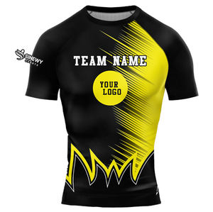 Chemises de compression imprimées par sublimation personnalisée Surfant Mma Rash Guard Unisex Rash Guard - Product Image 6