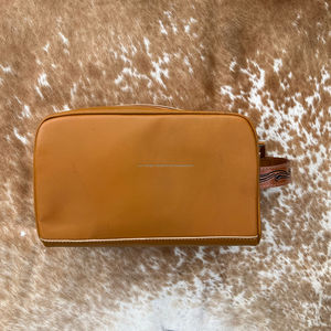 Sacs de rangement de maquillage de grande capacité en cuir usiné à la main de luxe pour les fabricants de femmes en gros de sac cosmétique en peau de vache - Product Image 5