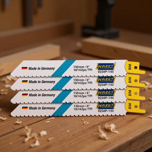 Ensemble de 5 lames de scie à bois Hazet avec clous et lame de scie rapide en métal de 2 à 10 mm - Product Image 3