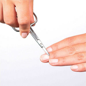 Ciseaux à ongles de beauté incurvés à poignée ergonomique en acier inoxydable durable antirouille ongles pointus de haute précision ongles - Product Image 6